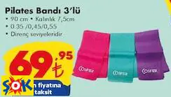 PİLATES BANDI 3’LÜ PİLATES BANDI 3’LÜ